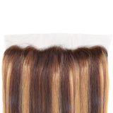 Lace Frontal Straight | Chatain Méché Blond | P4/27#