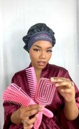 UN BONNET EN SATIN ET UN KIT DE BROSSE OFFERT À CHAQUE COMMANDE - Miami Hair Shop