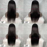Perruques Lace 4X4, 13X4, et 13X6 - Cheveux Naturels Droits 12“ à 24“