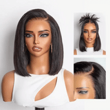 Silky Blunt Cut Bob – Glueless 13x4 PreMax