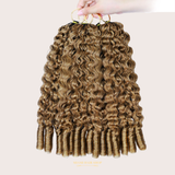 Extensions Feather Weft B-Curly – Mèches fines à nouer 27# B-Curly