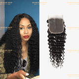 3 Paquets de Tissage + Closure Deep Wave