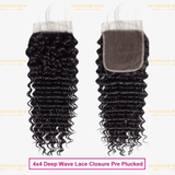 3 Paquets de Tissage + Closure Deep Wave