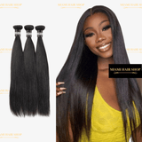 3 Paquets de Tissage + Closure Straight