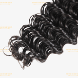 3 Paquets de Tissage + Lace Frontal Deep Wave 13x4