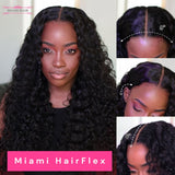 Perruque HD Miami HairFlex 9x6 Water Wave 250%
