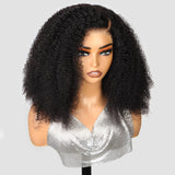 5x5 HD Lace Closure Wig Kinky Curly Sans Colle