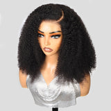 5x5 HD Lace Closure Wig Kinky Curly Sans Colle