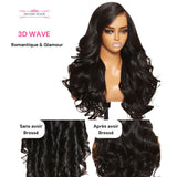 Perruque HD Miami HairFlex 9x6 Body Wave 250%
