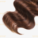 Closure Body Wave | Chatain Méché | T1B4/30# 4x4