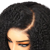 5x5 HD Lace Closure Wig Kinky Curly Sans Colle