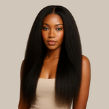 Perruque HD Miami HairFlex 7x6 Kinky Straight Densité 250%