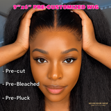 Perruque HD Miami HairFlex 9x6 Yaki Straight Densité 250%