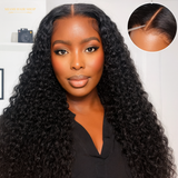 Perruque Lace Wig 7x6 Water Wave - Densité 150% - Cheveux Naturels Déstockage