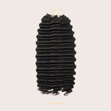 Extensions Feather Weft Deep Wave – Mèches fines à nouer