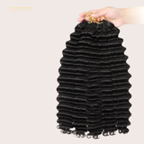 Extensions Feather Weft Deep Wave – Mèches fines à nouer