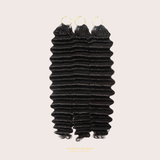 Extensions Feather Weft Deep Wave – Mèches fines à nouer