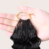 Extensions Feather Weft Deep Wave – Mèches fines à nouer