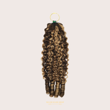 Extensions Feather Weft B-Curly – Mèches fines à nouer P4 27# B-Curly