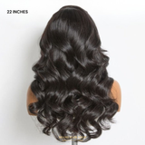 Perruque 7x6 Butterfly Cut Body Wave - Sans Colle - Taille Unique Ajustable
