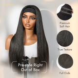 Perruque Bandeau Yaki Straight Sans Colle - Densité 180%