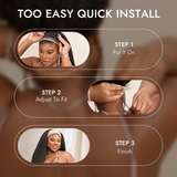 Perruque Bandeau Yaki Straight Sans Colle - Densité 180%