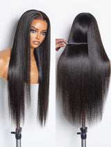 Perruque Lace Wig 6x6 Cheveux Lisses - Densité 150% - Effet Soyeux