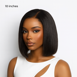 Silky Blunt Cut Bob – Glueless 13x4 PreMax