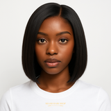 Silky Blunt Cut Bob – Glueless 13x4 PreMax