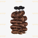 Tissage Body Wave | Chatain Méché | T1B4/30#