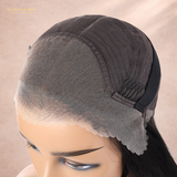 Prédécoupé Front lace 13x4" Deep Wave Brun Foncé « prêt-à-porter »