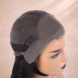 Prédécoupé Front lace 13x4" Deep Wave Brun Foncé « prêt-à-porter »