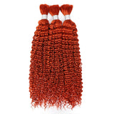 Cheveux en Vrac Ondulés Ginger350 - Couleur Gingembre Vibrant | Longueurs 10" à 28