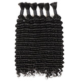 Cheveux Indiens Vierges Ondulés en Vrac - Noir Naturel (1B) | Longueurs 10" à 28