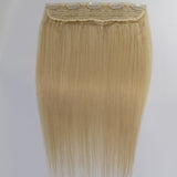 Extension à Clips Straight Blond Platine Mono Bande Maxi Volume