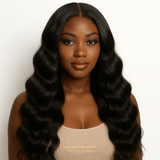 Front lace 13x4" Loose Deep Brun Foncé