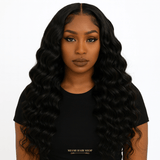Front lace 13x6" Loose Deep Brun Foncé
