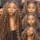 Front lace 4x4" Deep Wave P4/27