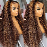 Front lace 4x4" Deep Wave P4/27