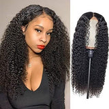 Front lace 4x4" Kinky Curly Brun Foncé