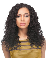 Front lace 4x4" Loose Deep Brun Foncé