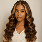 Front Lace 4x4" Loose Wave P4/27