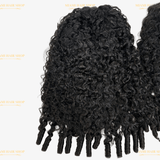 Half Wig Burmese Curly - Perruque à Cordon Ajustable Sans Colle 250%