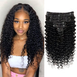 Kit Extensions à Clips Deep Wave Noir 120 gr