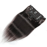 Kit Extensions à Clips Straight Brun 120 gr