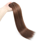 Kit Extensions à Clips Straight Chocolat 120 gr, 4# - Miami Hair Shop