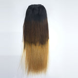 Kit Extensions à Clips Straight Ombre Brun Chocolat Blond 120 gr