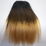 Kit Extensions à Clips Straight Ombre Brun Chocolat Blond 120 gr Déstockage