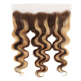 Lace Frontal Body Wave | Chatain Méché Blond | P4/27# 13x4 - Miami Hair Shop