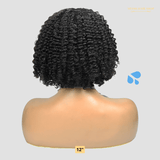 Perruque Bandeau Kinky Curly Brun Foncé Densité 250%